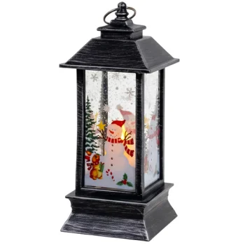 Ziemassvētku LED laterna Ruhhy 26755, sudraba
