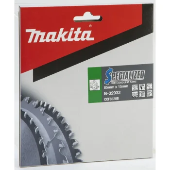 Makita B-32932 SPECIALIZED ripzāģa asmens kokam 85 x 15 mm, 20Z