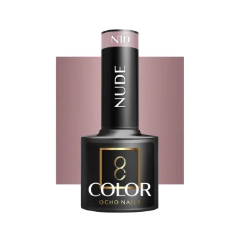 Ocho Nails NUDE N10 hibrīda nagu laka, 5 g