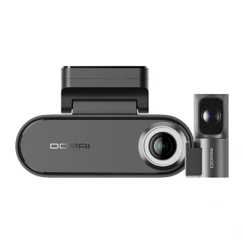 Video reģistrators DDPAI N5 Dual 2026, 4K HDR priekšā un 1080p aizmugurē, Wi-Fi 6, GPS