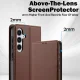 Samsung Galaxy A55 ( SM-A556B/DS ) LC.IMEEKE PU Leather Wallet Protective Book Case Cover, Brown | Telefona Vāciņš...