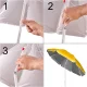 Regulējams pludmales un dārza saulessargs ar UV aizsardzību, 150 cm, dzeltens