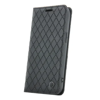 Tfo Samsung Galaxy A36 5G atverams vāciņš maciņš grāmatiņa Smart Caro, melns