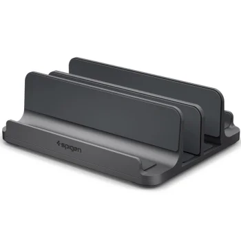 Spigen LD208S4 vertikāls galda statīvs 4 ierīcēm, pelēks