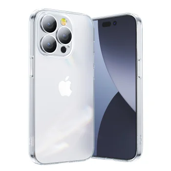 Joyroom JR-14Q3 vāciņš iPhone 14 Plus ar kameras aizsargu, caurspīdīgs
