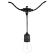 Forever Light FLM-200 LED Virtene 7.2m 10x E27 S14 (Silti Balta)