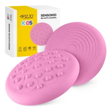4FIZJO SensoKID bērnu sensorais disks vingrošanai un rotaļām, rozā