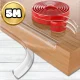 Nicekids caurspīdīga mēbeļu stūru aizsarglente, 5m