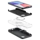 Spigen Silicone Fit Mag vāciņš ar MagSafe iPhone 14 Plus - Melns