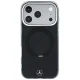 Mercedes-Benz Ring Stand Iconic Logo MagSafe vāciņš iPhone 18 Pro / 17 Pro, melns