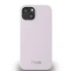 DKNY iPhone 14 vāciņš Liquid Silicone Small Metal Logo MagSafe, rozā