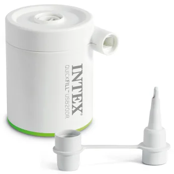 Intex Quick-Fill elektriskais sūknis ar USB-A 5V/2A, 2 uzgaļi