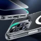 ESR Classic Pro HaloLock MagSafe vāciņš un aizsargstikls iPhone 16 Pro Max, caurspīdīgs