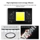 Fotostudijas telts Puluz PU5040EU 40cm, LED 2400 lm