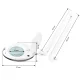 Elegante 6027 60 LED SMD 5D kosmetoloģijas lampa ar lupu