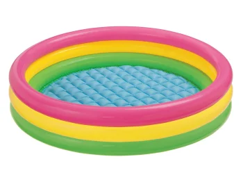 Intex piepūšamais bērnu baseins 147 x 33 cm, krāsains