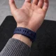 Pulksteņa siksniņa Tech-Protect Silicone Line Apple Watch 44 / 45 / 46 / 49 mm, tumši zila