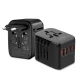 Universāls ceļojumu adapteris Tech-Protect TA200 EU / UK / US / AU, melns