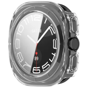 Tech-Protect Defense vāciņu komplekts 2 gab. Samsung Galaxy Watch Ultra 47mm, melns un caurspīdīgs