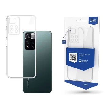 Xiaomi Redmi Note 11 Pro / Pro+ Plus 3MK Clear Case Cover, Transparent | Caurspīdīgs Silikona Vāciņš Maciņš...
