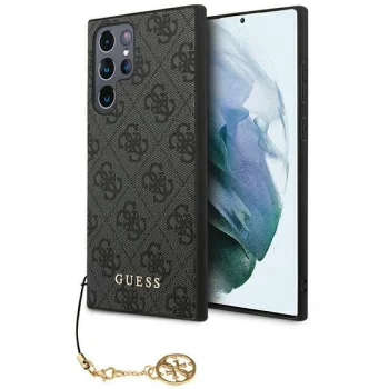 Guess 4G Charms vāciņš Samsung Galaxy S24 Ultra, melns