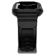 Spigen Apple Watch 4/5/6/7/8/SE (44/45mm) maciņš ar siksniņu Rugged Armor Pro, melns
