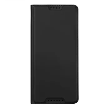 Dux Ducis Skin Pro atverams vāciņš Sony Xperia 10 VI, Melns