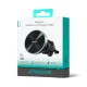 Joyroom JR-ZS240 Pro magnētiskais auto turētājs ar 15W bezvadu lādētāju, melns