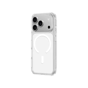 AmazingThing Minimal Mag vāciņš iPhone 17 Pro Max ar MagSafe atbalstu, caurspīdīgs