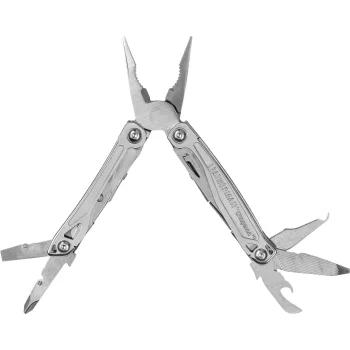 Daudzfunkciju instruments Leatherman Wingman ar maciņu (14 funkcijas), Black/Silver