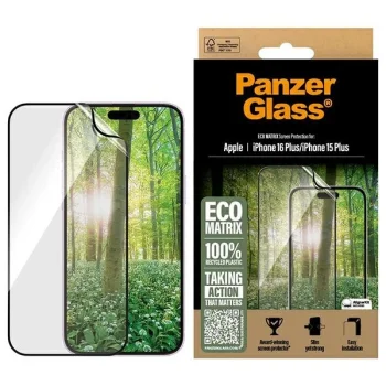 PanzerGlass MATRIX aizsargstikls iPhone 16 Plus 6,7" Ultra-Wide Fit 2871 | Screen Protector 6.7"