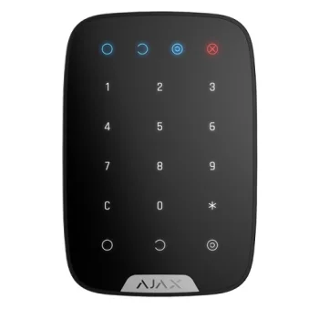 Ajax KeyPad Plus bezvadu skārientastatūra, melna