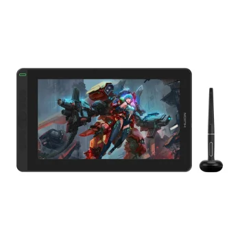 Huion Kamvas 13 GS1331 grafiskā planšete ar ekrānu, melna