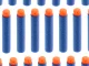 NERF Lodes Šautriņi Patroni 7,2 cm 200 gab. | Foam Bullets Darts