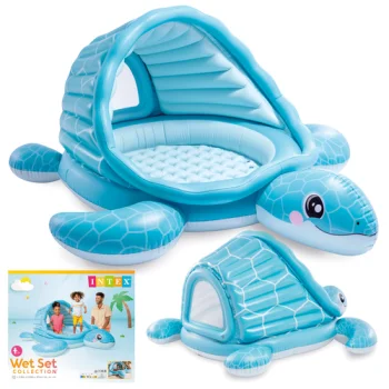 Intex Turtle Cove Playland Piepūšamais bērnu baseins, 218x206x97 cm