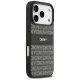 DKNY Repeat Texture Pattern vāciņš priekš iPhone 17 Pro, Melns