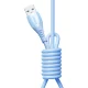 Joyroom S-A59 USB-A uz Lightning kabelis 3A 1.2m, zils