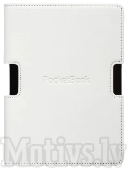 PocketBook 630 Sense Kenzo Fashion Original Case Cover, white - balts pārvalks apvalks maks vāks