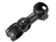 Regulējams velosipēda stūres iznesums AHEAD 28,6 / 31,8 mm, melns