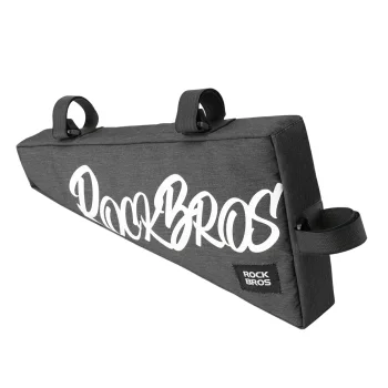 Rockbros G008 Flash Journey velosipēda rāmja trijstūra soma XL 1.9 L, melna