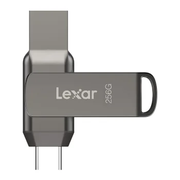 USB zibatmiņa Lexar JumpDrive D400 Dual Type-C / Type-A USB 3.1 256GB