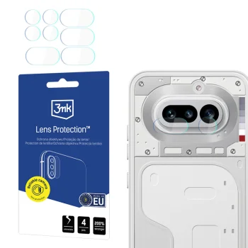 3mk Lens Protection hibrīda kameras aizsargstikls Nothing Phone (4a)