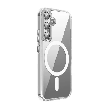 Tecto Shield Clear Guard Mag vāciņš priekš Samsung Galaxy S24 FE caurspīdīgs