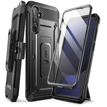 Supcase Samsung Galaxy S24 FE vāciņš Unicorn Beetle Pro, melns