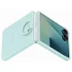 Samsung Galaxy Z Flip 7 (SM-F766B/DS) Original Silicon Case Cover with Ring, Light Blue (EF-PF766TMEGWW) | Telefona...