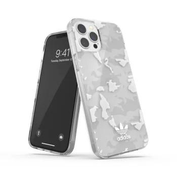 Adidas OR SnapCase Camo vāciņš iPhone 12 Pro Max, caurspīdīgs