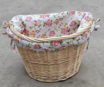 Liela austā grozs velosipēdam uz stūres| Large Woven Basket for Bicycle Handlebar