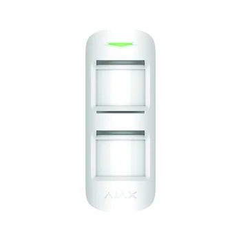 Ajax MotionProtect Outdoor bezvadu āra kustības detektors, balts