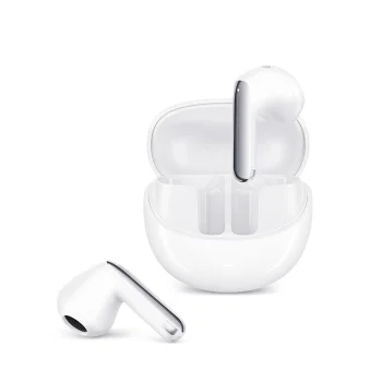 Bezvadu austiņas QCY AilyBuds Pro+ ar ANC, LDAC un Bluetooth 5.3, IPX5, baltas