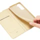 Samsung Galaxy S21+ Plus (SM-G996B) DUX DUCIS Magnetic Book Case Cover, Gold | Telefona Vāciņš Maciņš Apvalks...